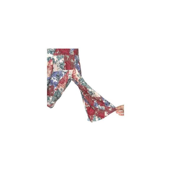 JESSICA SIMPSON Jenna top in mother of Pearl paisley patch - S New - Picture 4 of 4